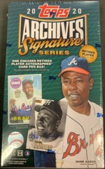 2020 Topps Archives Signature Series MLB Baseball Hobby Box - Retired Player Edition